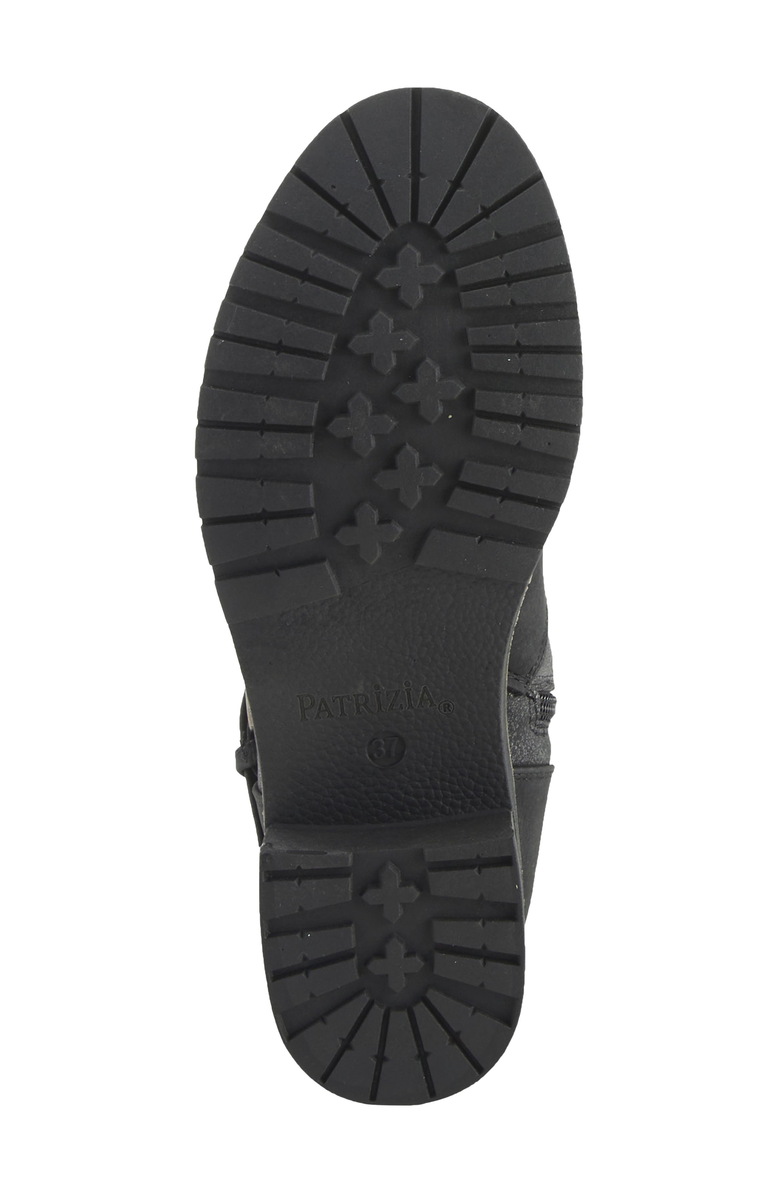 Collage Faux Leather Tall Boot, Alternate, color, BLACK MULTI