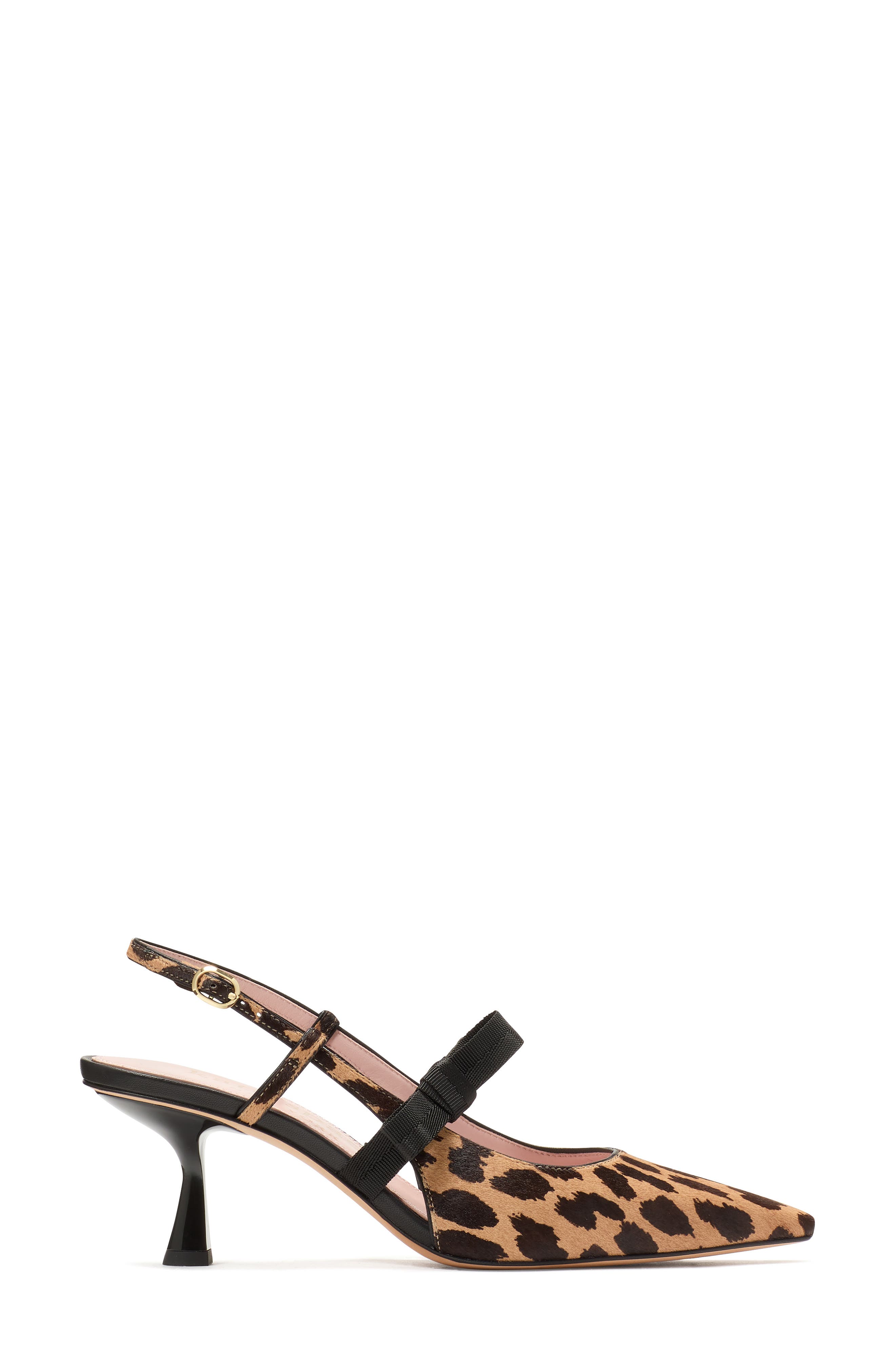 Kate Spade New York maritza genuine calf hair pointed toe pump, Alternate, color, Tan Multi