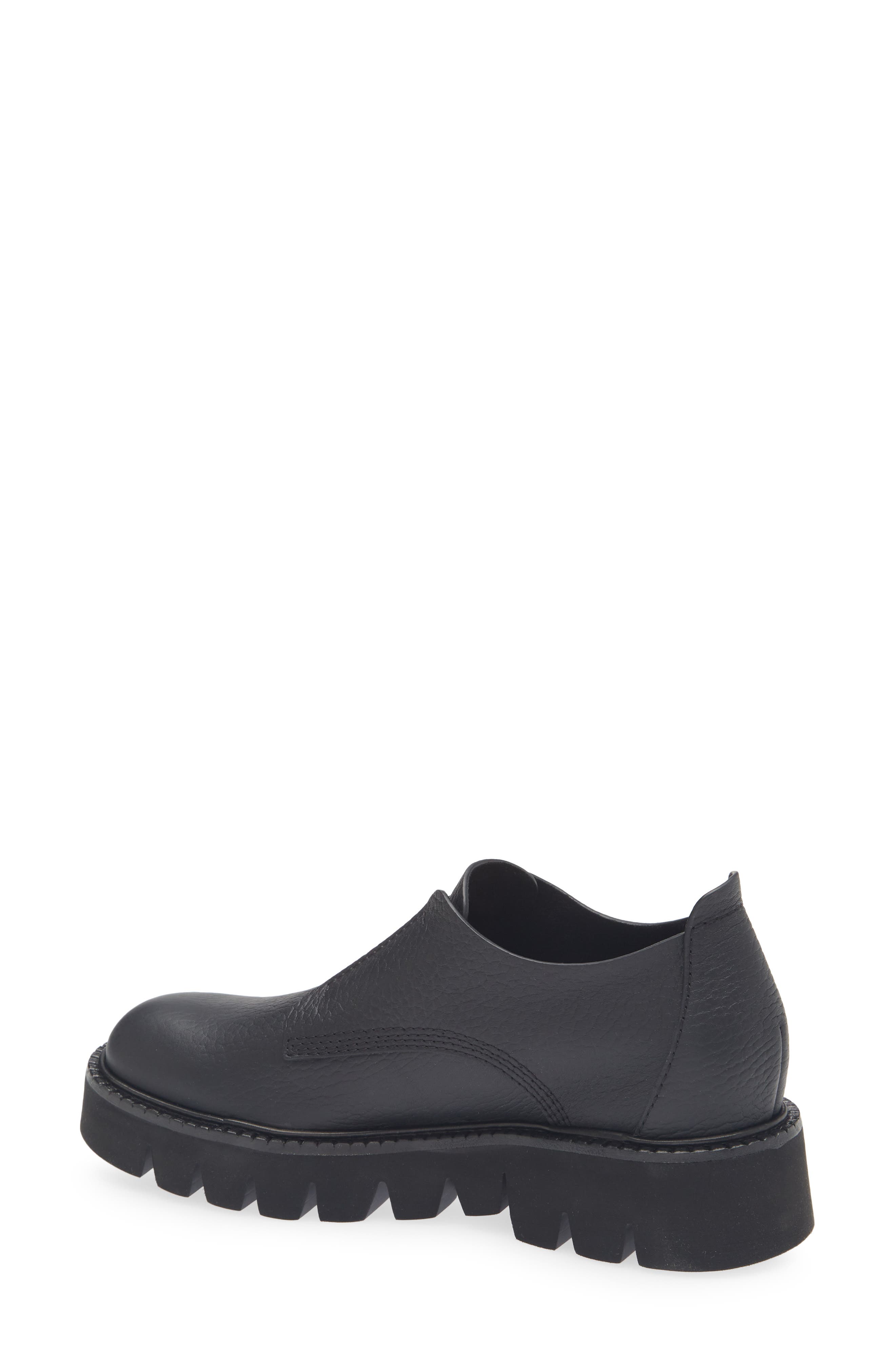 Pedro Garcia Silvia Water Resistant Loafer, Alternate, color, Black Cervo