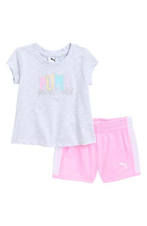 Cotton Jersey Graphic T-Shirt & Shorts Set (Baby)