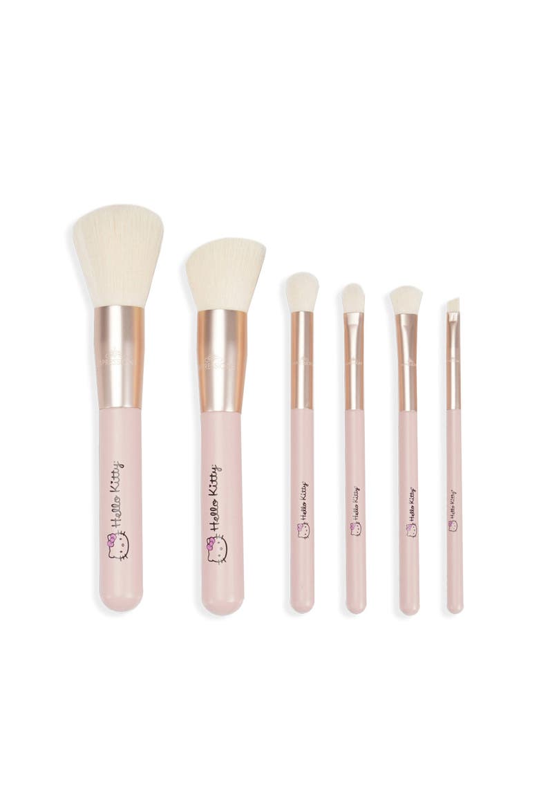 Hello Kitty The Core 6-piece Brush Set, Main, color, Pink