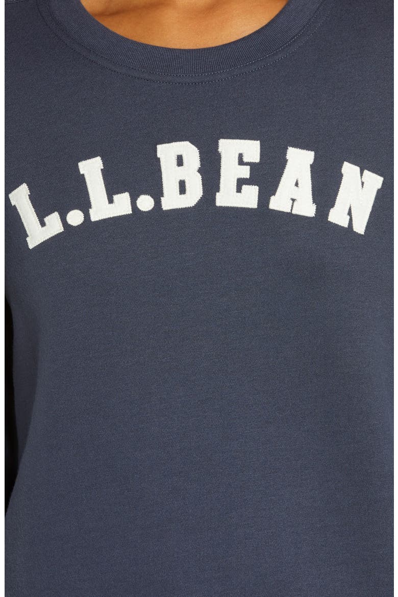 1912 Appliqué Logo Sweatshirt, Alternate, color, CARBON NAVY COLLEGIATE LOGO