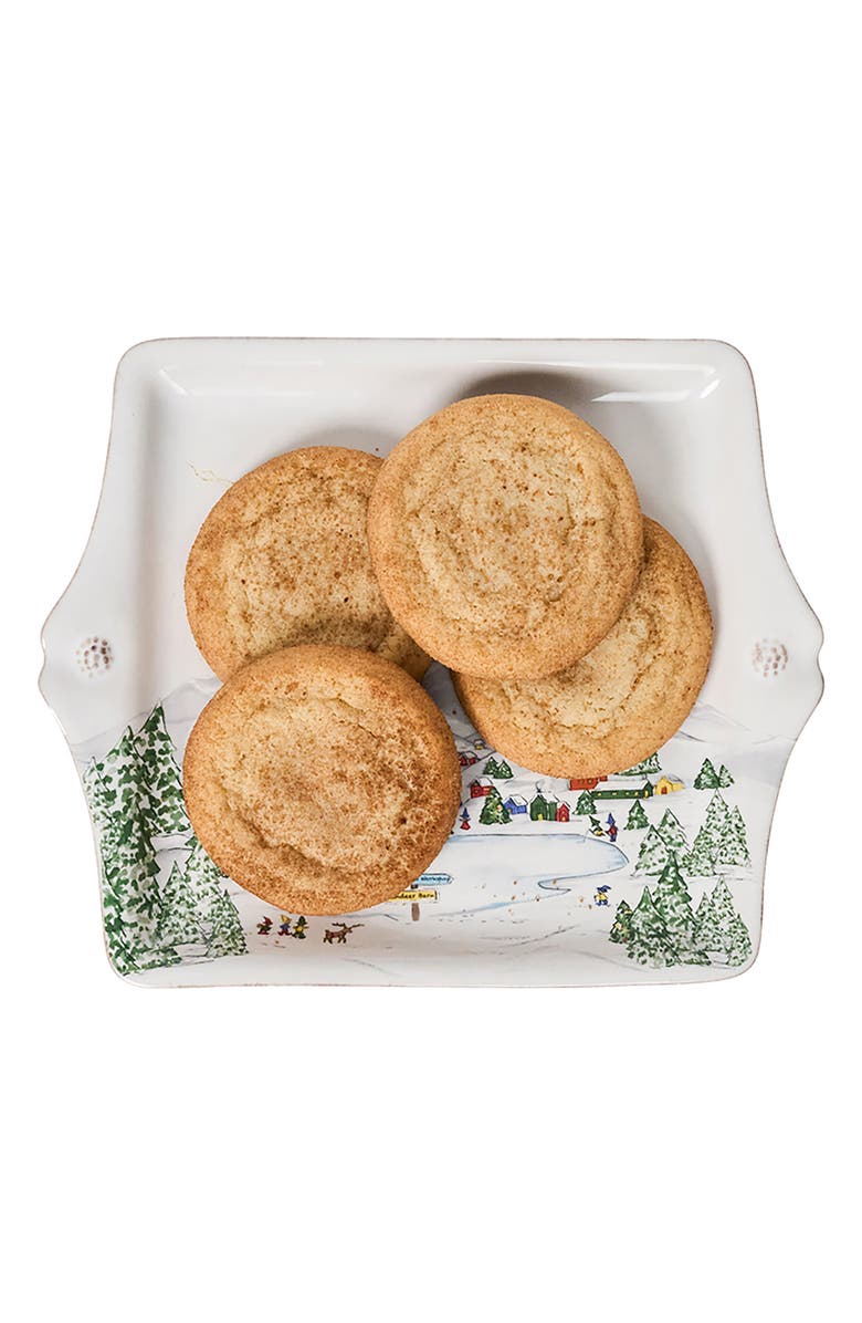 Juliska Berry & Thread North Pole Tray, Alternate, color, White Multi