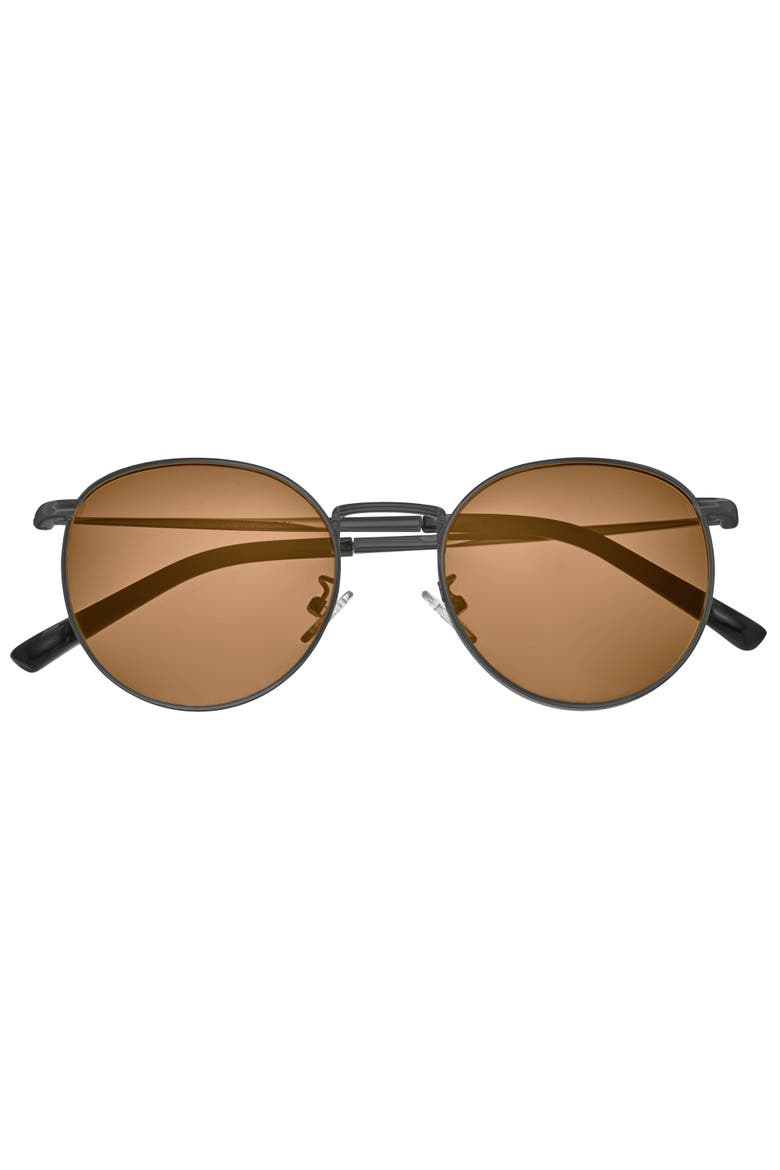 Dade Polarized Sunglasses, Alternate, color, Gunmetal/Dark Brown
