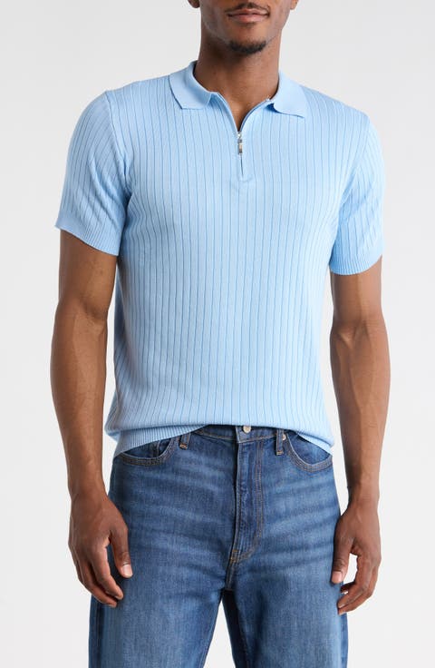 Slim Fit Polo Sweater
