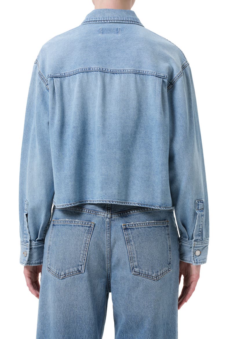 Juna Denim Button-Up Shirt, Alternate, color, INTERVAL