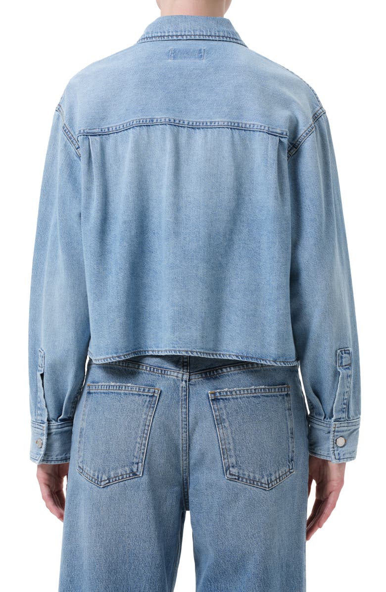 AGOLDE Juna Denim Button-Up Shirt, Alternate, color, Interval