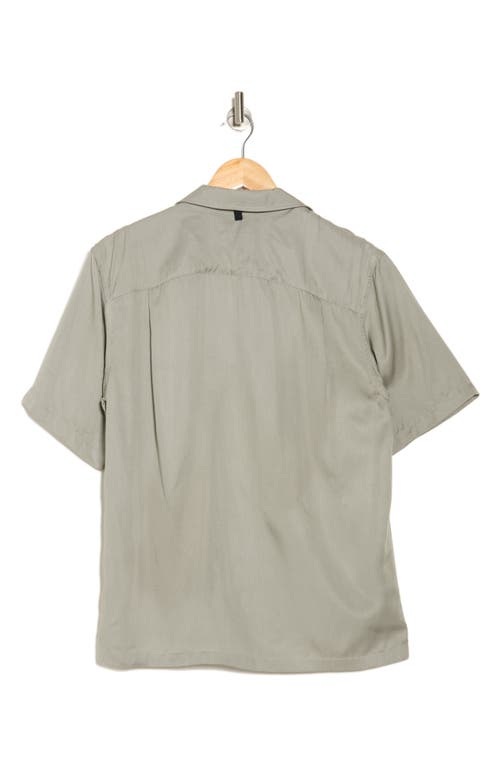 Rag & Bone Avery Floral Embroidered Camp Shirt