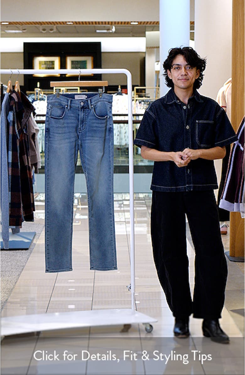 Blake Slim Straight Leg Jeans, sales video thumbnail