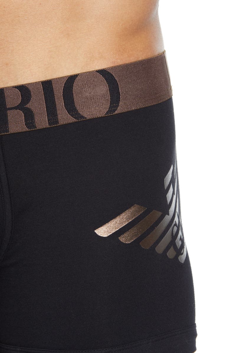 Emporio Armani 3D Print Boxer Briefs, Alternate, color,
