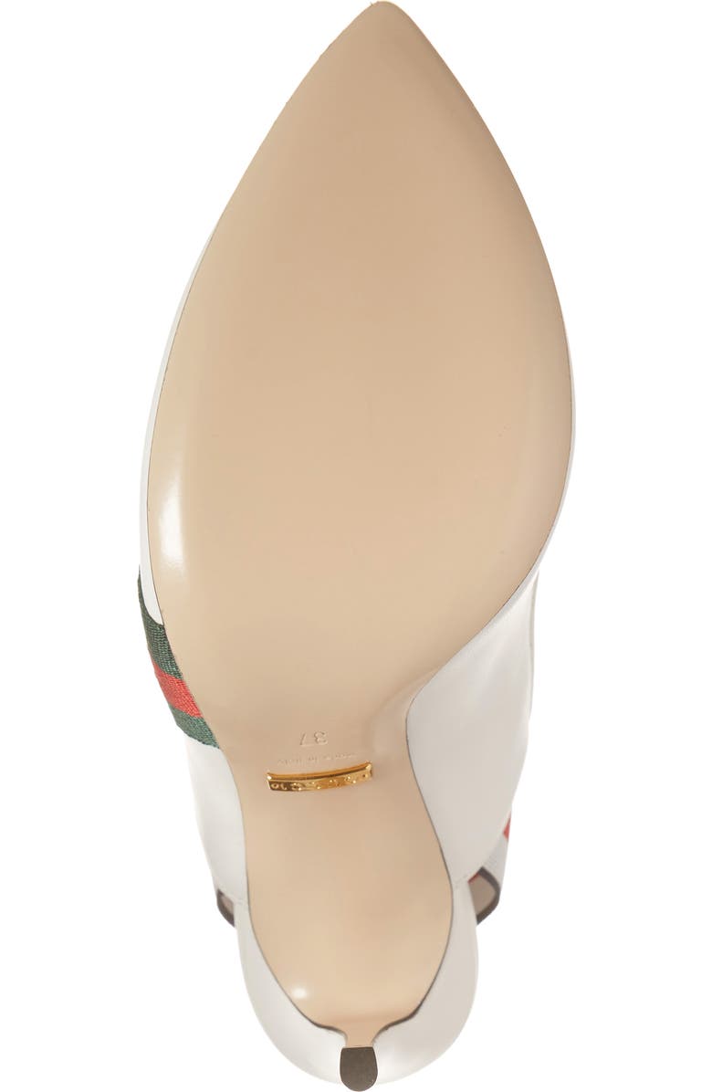 Gucci Sylvie Bee Slingback Pump, Alternate, color,