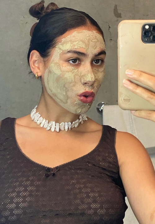 Sccollection Cora Necklace In Metallic