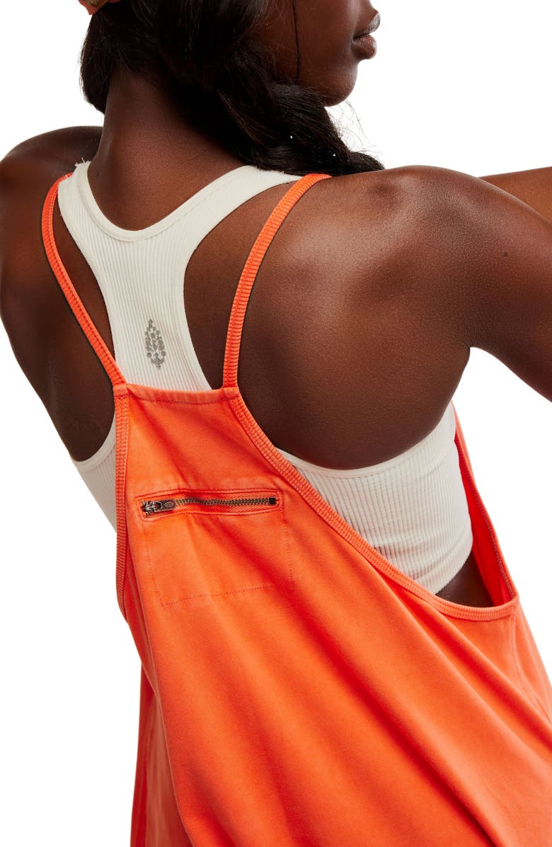 Free People FP Movement Hot Shot Jumpsuit, Alternate, color, Scarlett