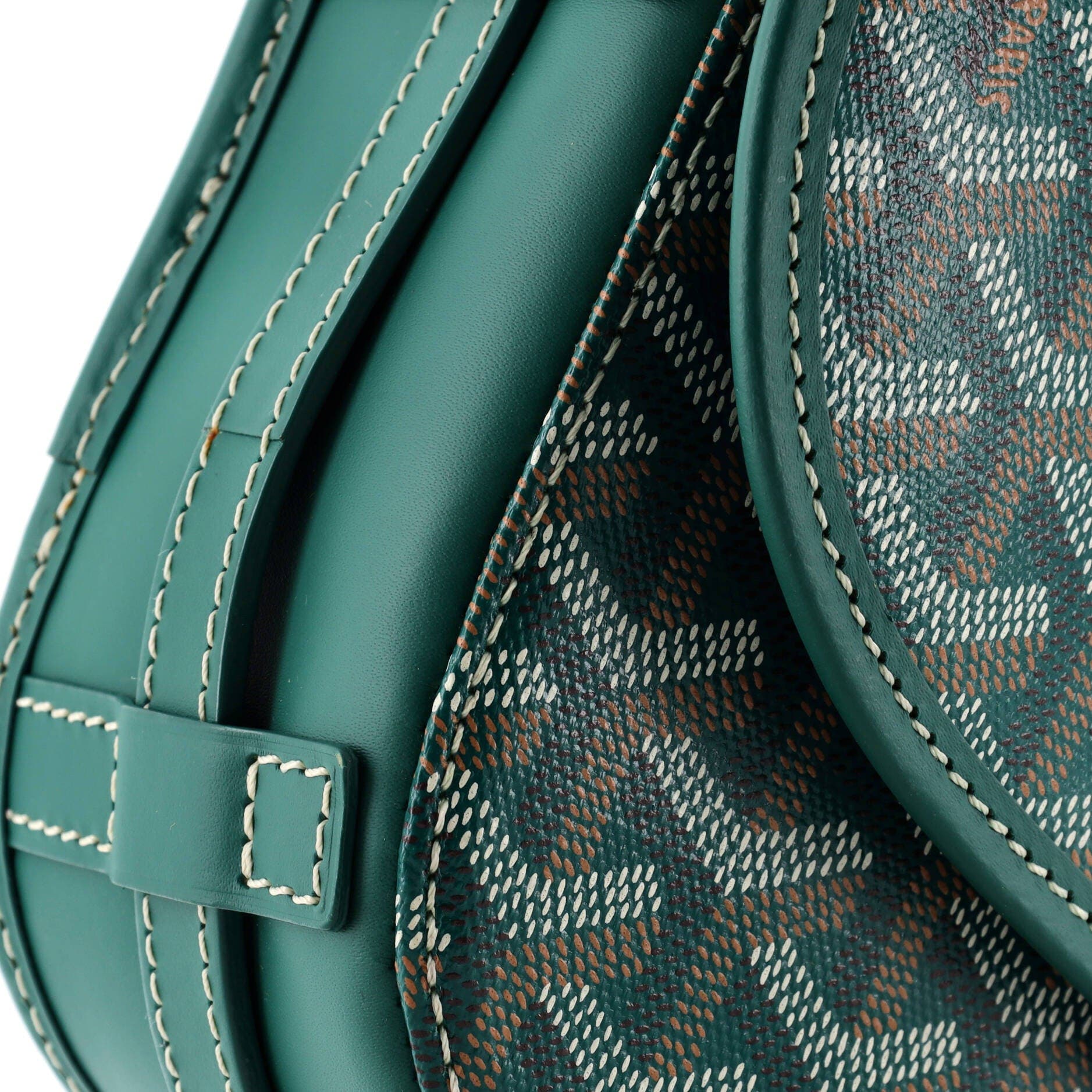 Pre-Owned Goyard Belvedere II Messenger Bag Coated Canvas PM, Alternate, color, 