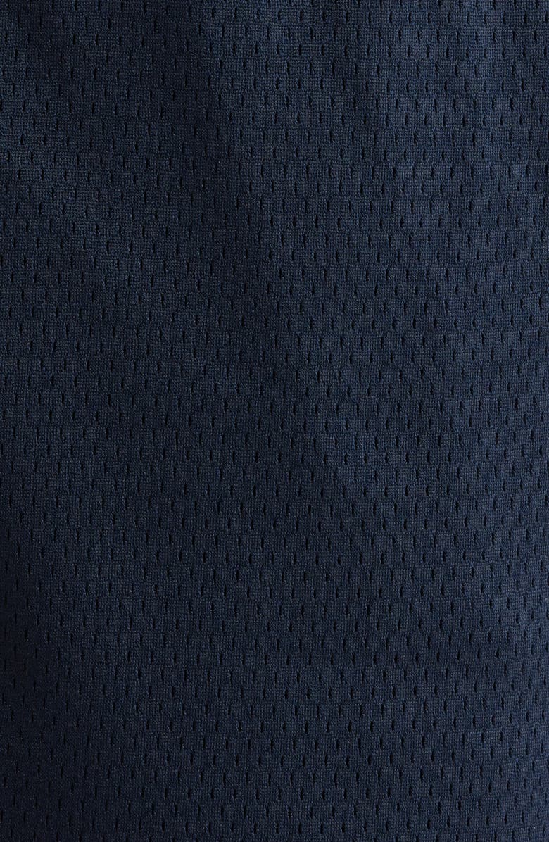 ONE OF THESE DAYS Mustang Athletics Mesh Drawstring Shorts, Alternate, color, Navy