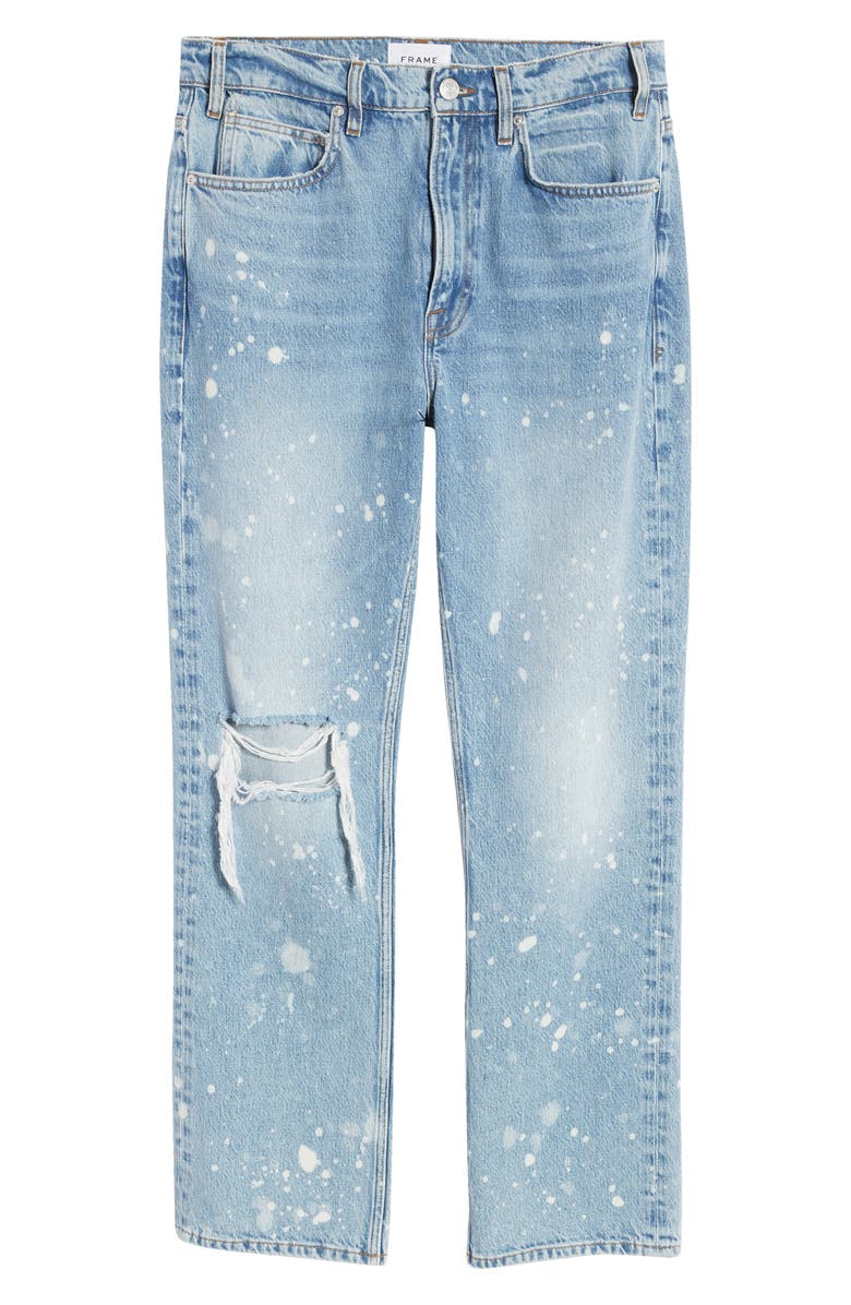 FRAME The Boxy Ripped Jeans, Alternate, color, Parnell Rips