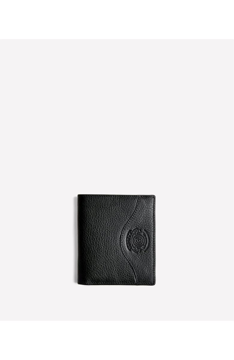 Ghurka Compact Wallet No. 397, Main, color, Vintage Black Leather