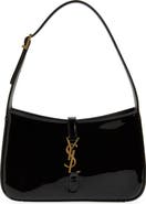 Saint Laurent Le 5 à 7 Patent Leather Hobo