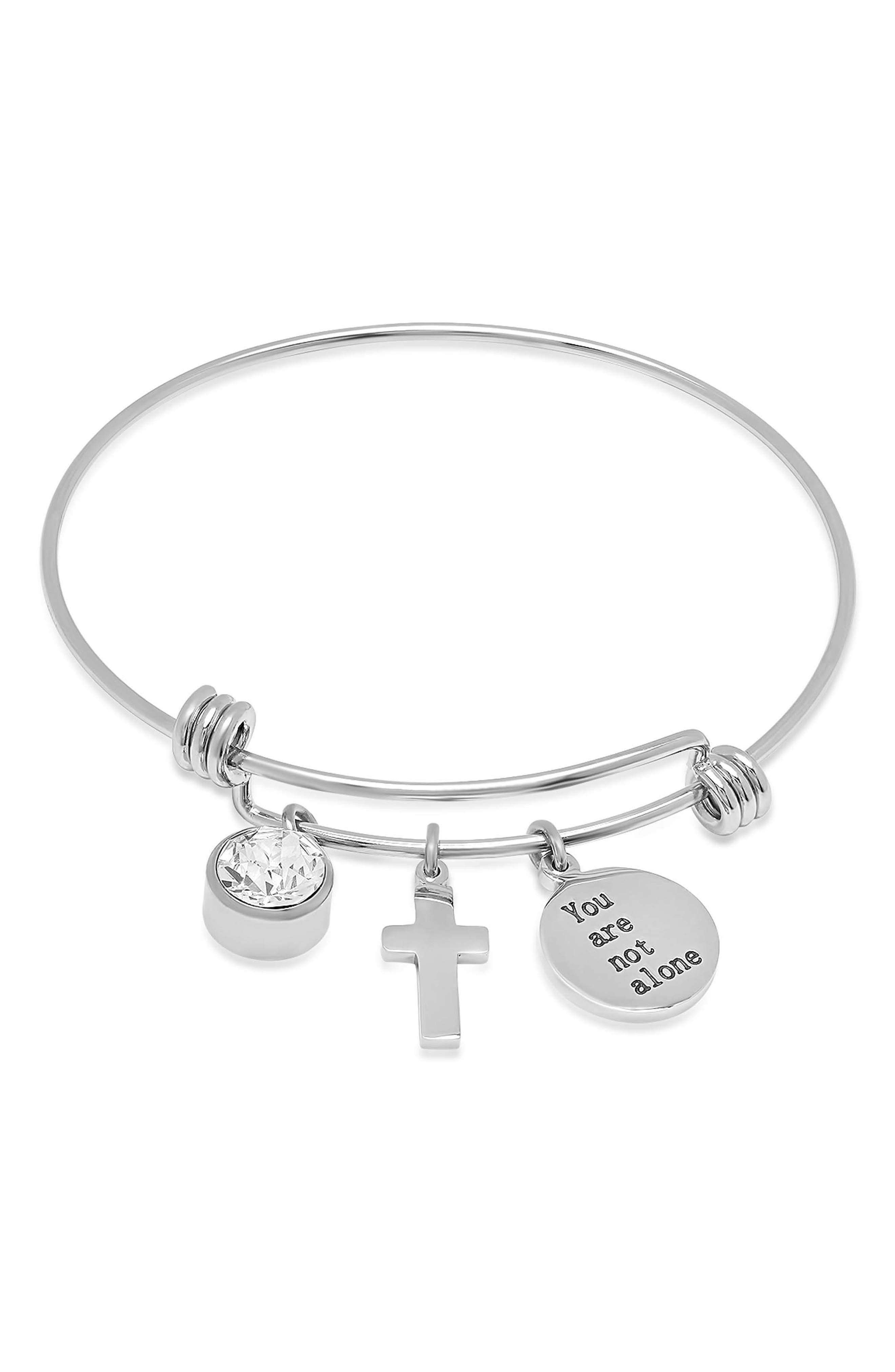 STEELTIME Faith Charm Bracelet
