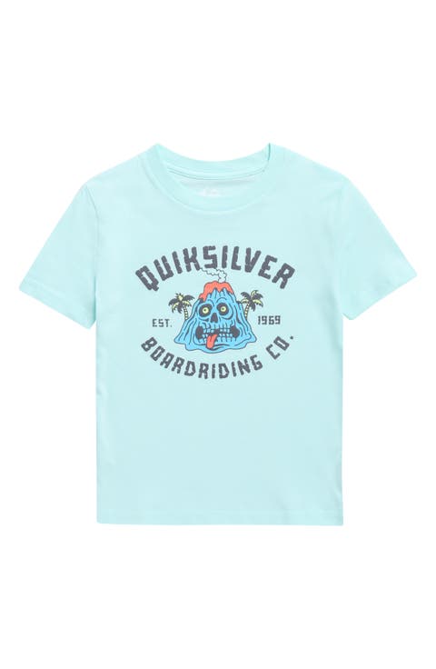 Kids' Island Volcano Graphic T-Shirt