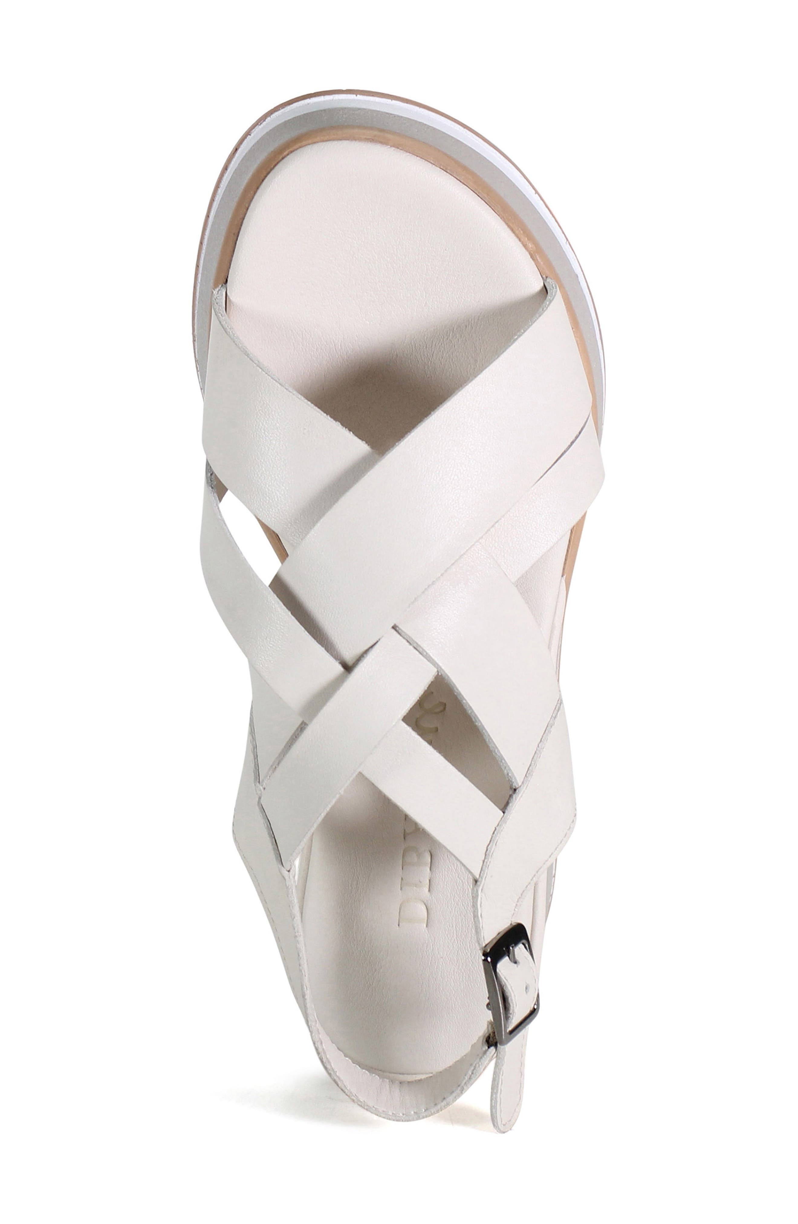 Pipp En Platform Sandal, Alternate, color, WHITE