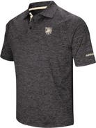COLOSSEUM Men's Colosseum Black Army Black Knights Big & Tall Down Swing Polo