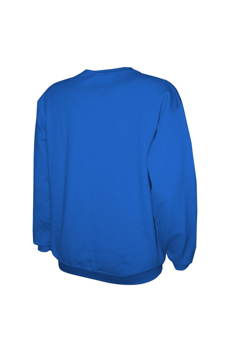 STITCHES Men's Stitches  Royal Texas Rangers Pullover Sweatshirt, Alternate, color, 