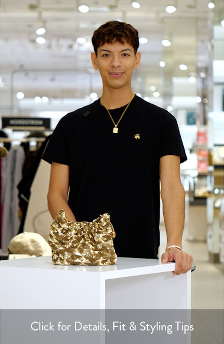 Mini Fleming Sequin Hobo Bag, sales video thumbnail