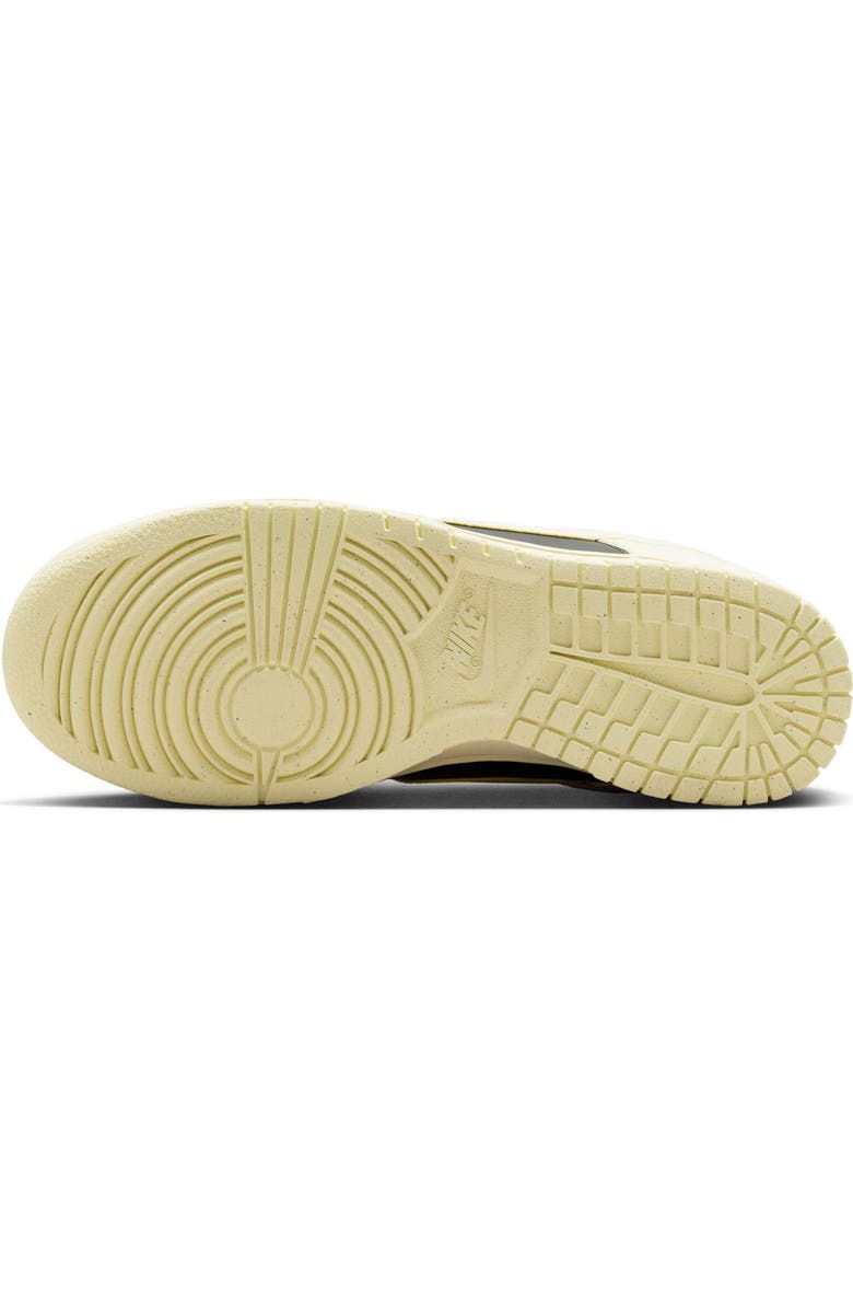 Nike Dunk Low Basketball Sneaker, Alternate, color, Off Noir/ Alabaster/ Khaki