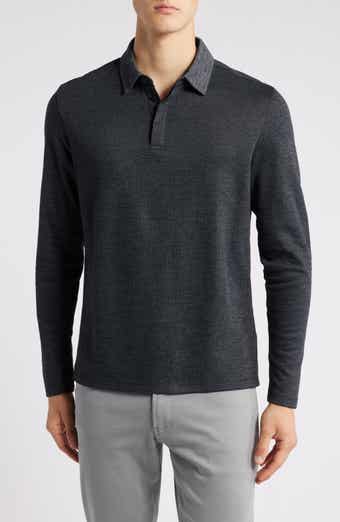 Gosford Long Sleeve Cotton Blend Polo