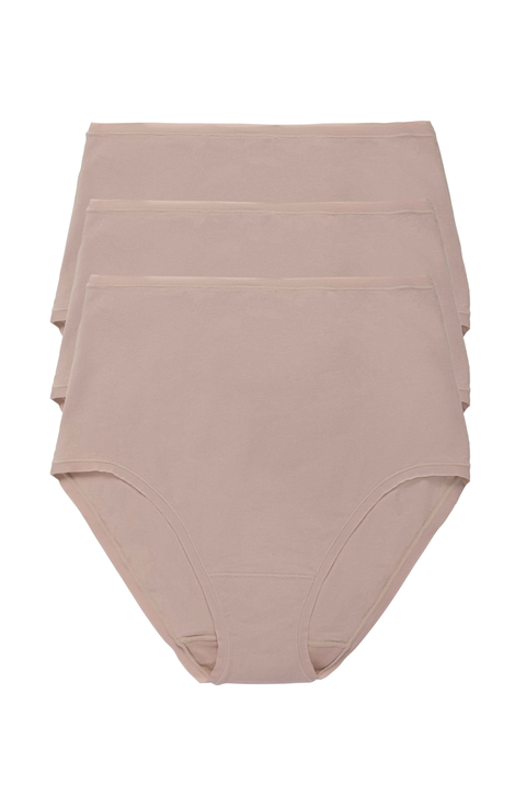 Bliss Bare Cotton High Waist Brief 3-Pack