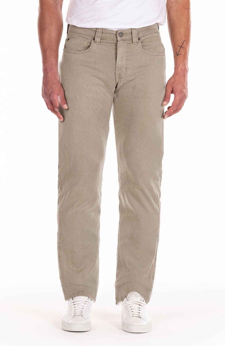 Fidelity Denim Jimmy Slim Straight Leg Jeans, Main, color, Latte