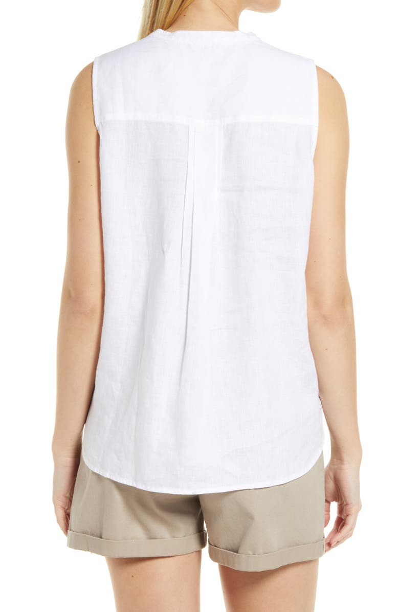Tommy Bahama Costalina Sleeveless Linen Top, Alternate, color, 