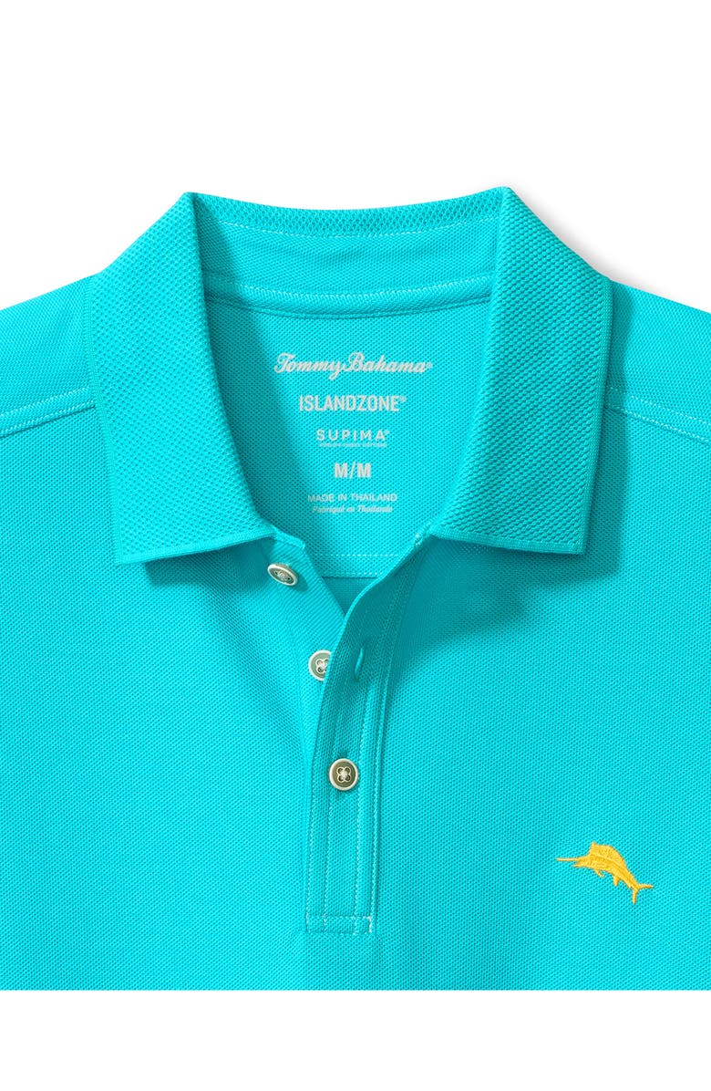 Tommy Bahama Emfielder 2.0 IslandZone<sup>®</sup> Performance Polo, Alternate, color, Pool Party Blue
