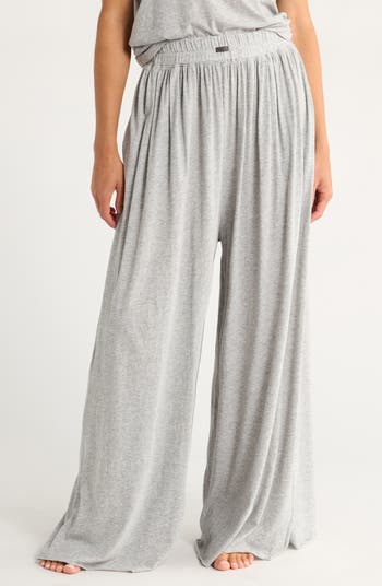Organic Pima Wide Leg Lounge Pants