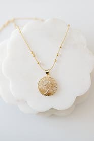 Ivy & Pearl Co. Golden Palm Dreams