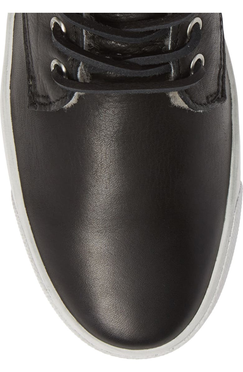 Blackstone QL41 High Top Sneaker with Genuine Shearling Lining, Alternate, color,