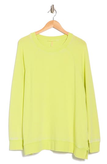 Free People Playbook Oversize Tunic In Sour Citrus