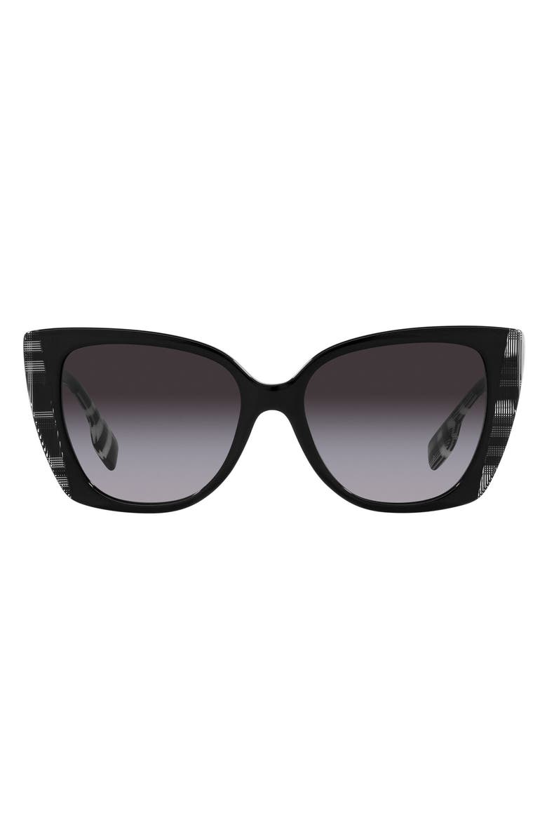 Burberry Meryl 54mm Gradient Cat Eye Sunglasses, Main, color,