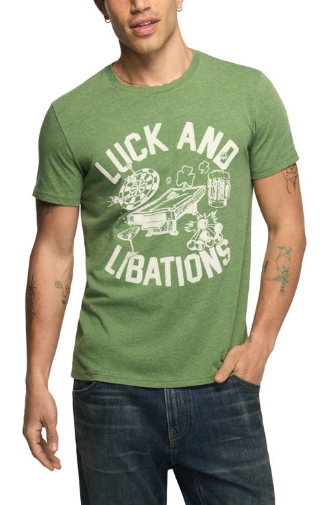 Luck and Libations Graphic Tee