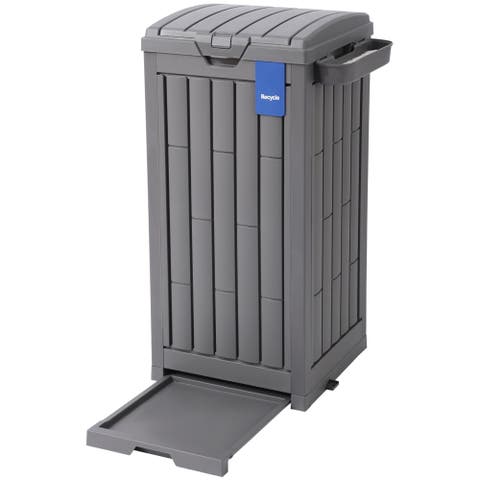 31 Gallon Outdoor Trash Can Ash Tray
