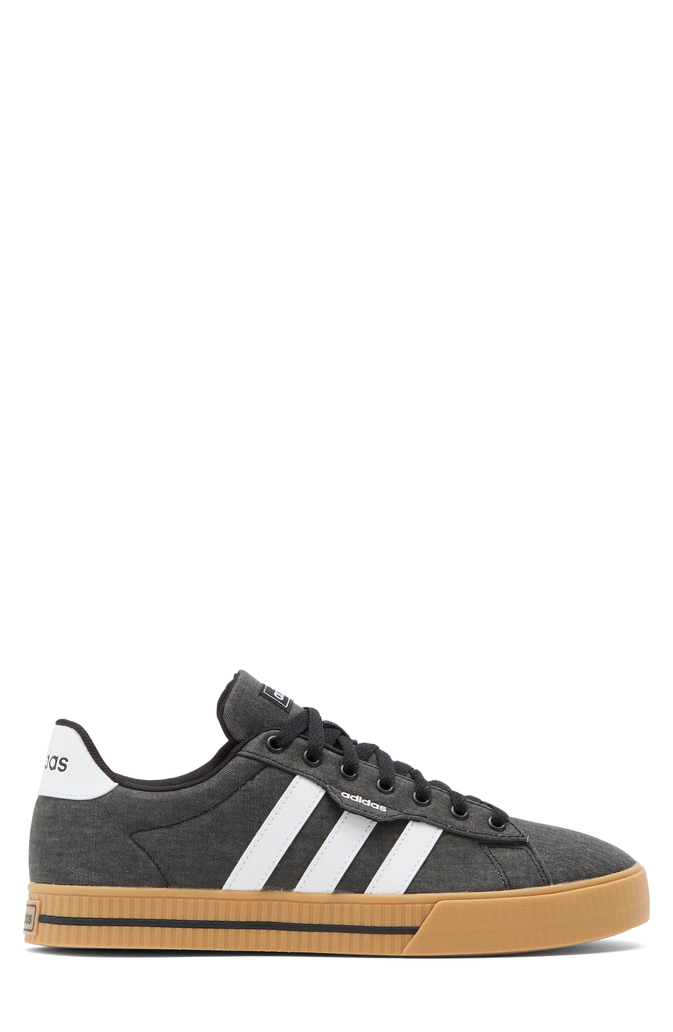 adidas Daily 3.0 Sneaker, Alternate, color, Black/ White/ Gum