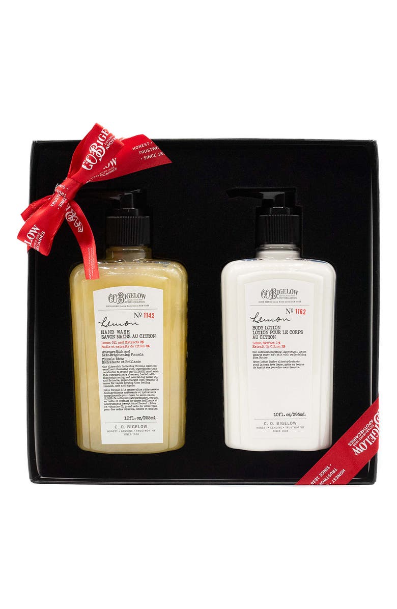 C.O. Bigelow Lemon Hand Wash & Body Lotion Duo USD $33 Value, Alternate, color, 