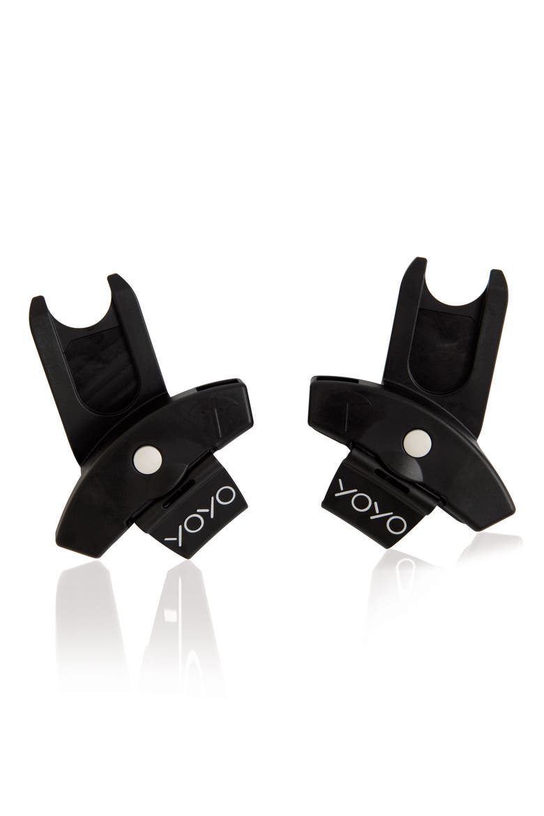 BABYZEN™ Adapters for YOYO+ and YOYO² Stroller & CYBEX, nuna, Clek and Maxi-Cosi® Infant Car Seats, Alternate, color, BLACK