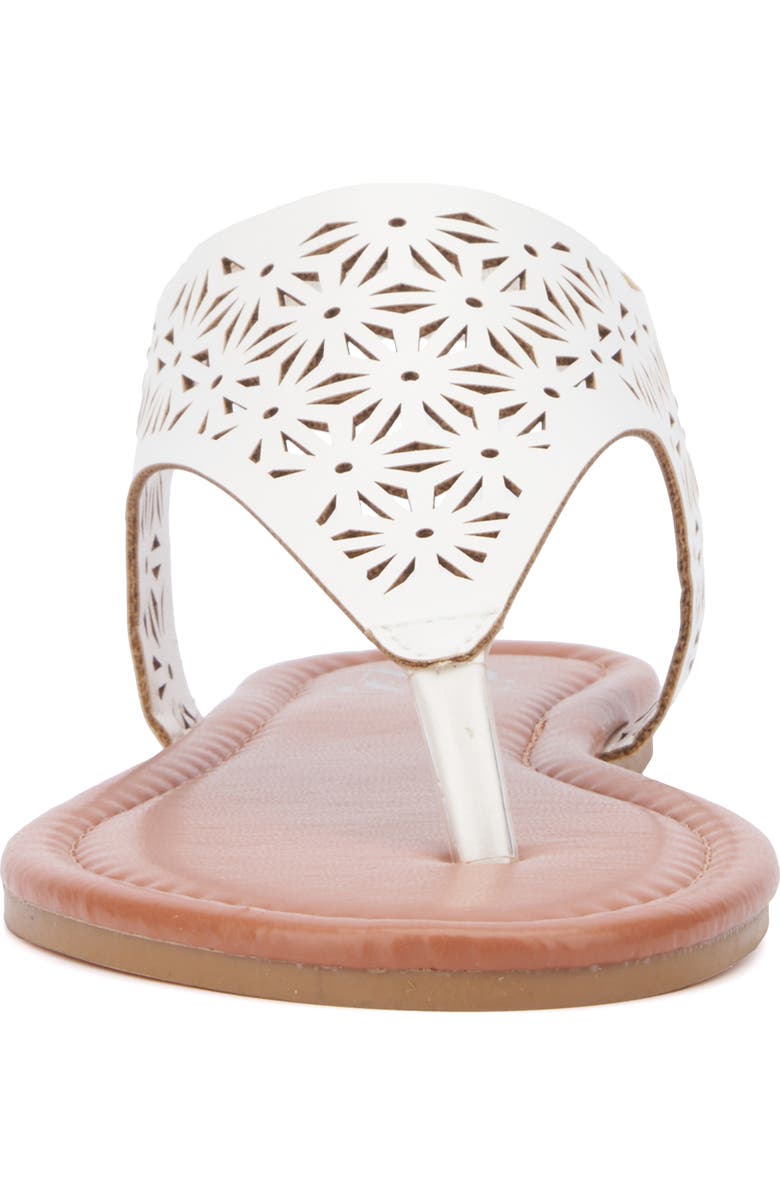 NEW YORK AND COMPANY Nikki Lasercut Slingback Sandal, Alternate, color,