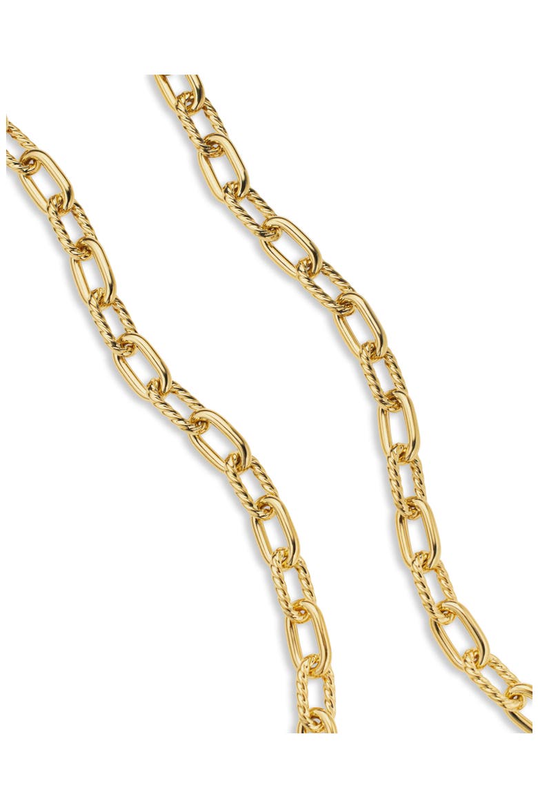DY Madison® Chain Necklace in 18K Yellow Gold, 8.5mm, Alternate, color, GOLD
