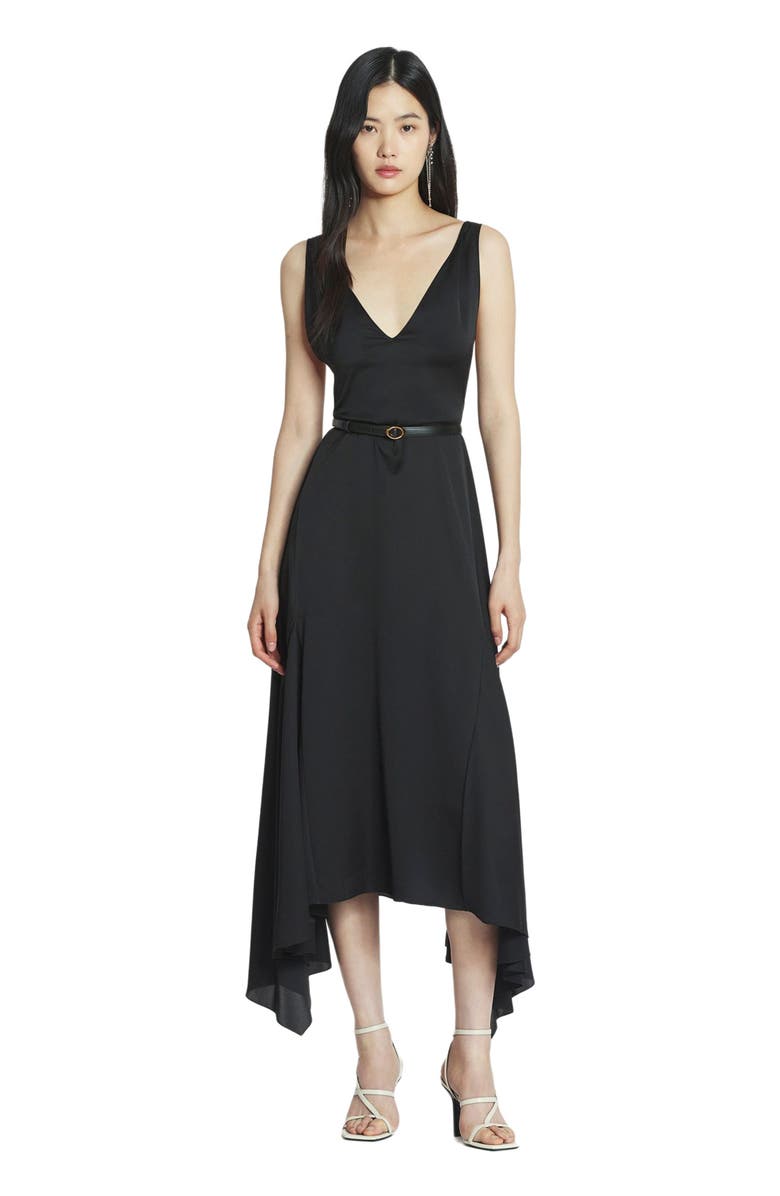 Lanvin SILK BOWLING DRESS, Main, color, 