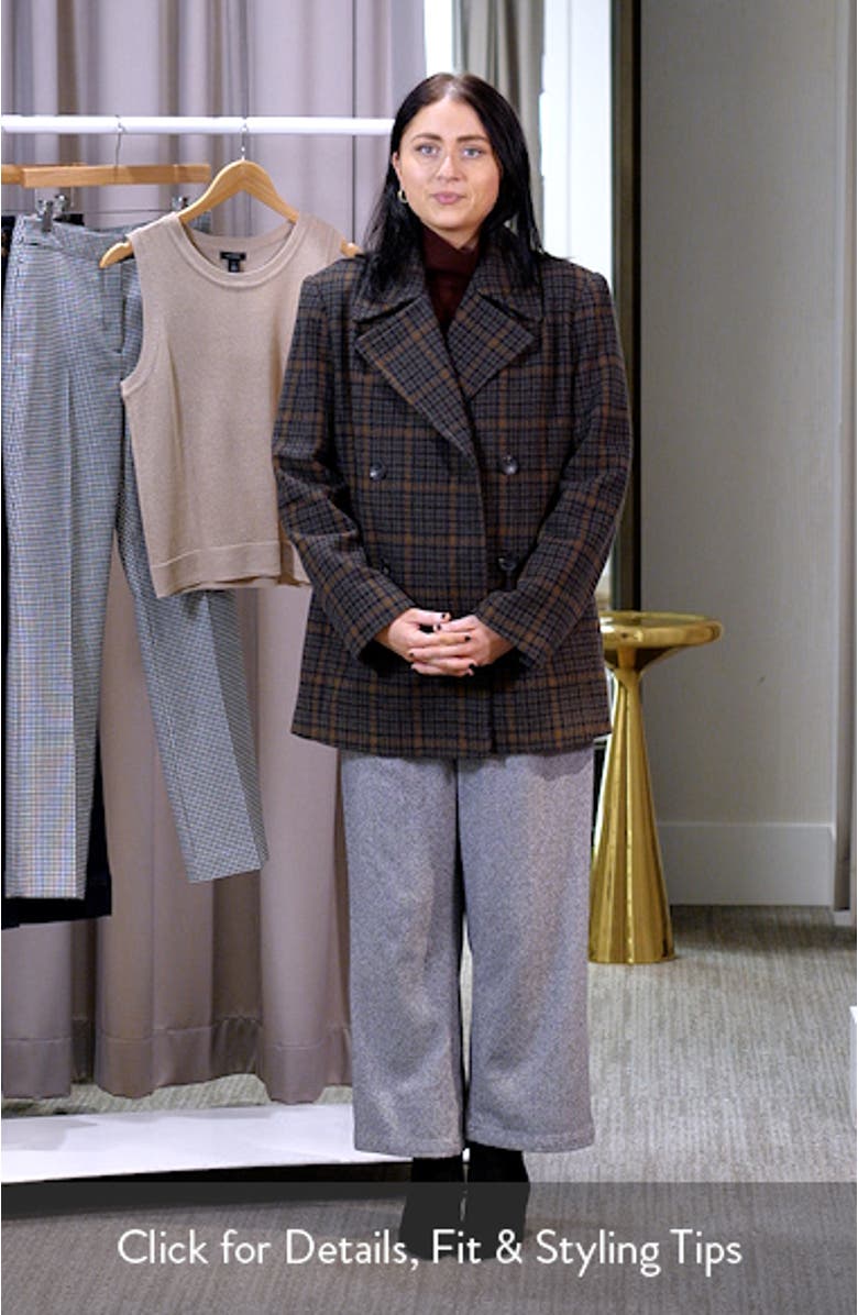 Oversize Double Breasted Peacoat, sales video thumbnail