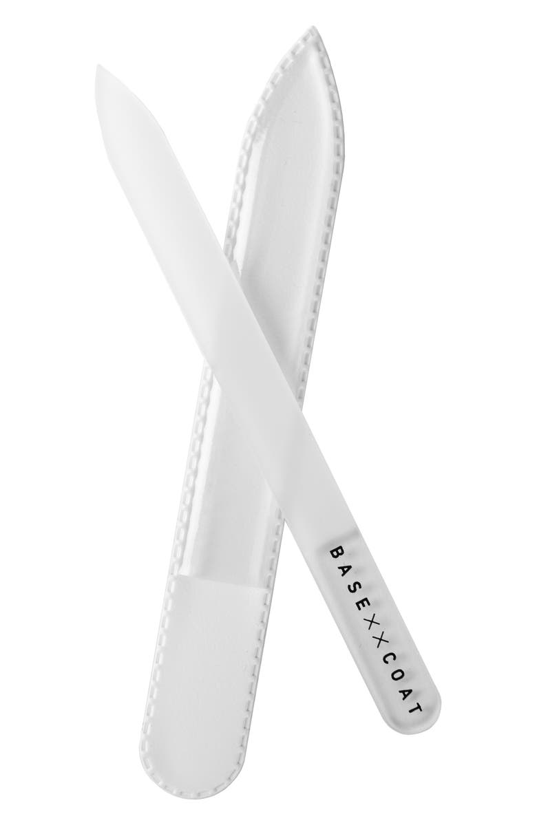 Base Coat Glass Nail File, Main, color, 