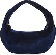 Khaite Mini Olivia Suede Hobo Bag